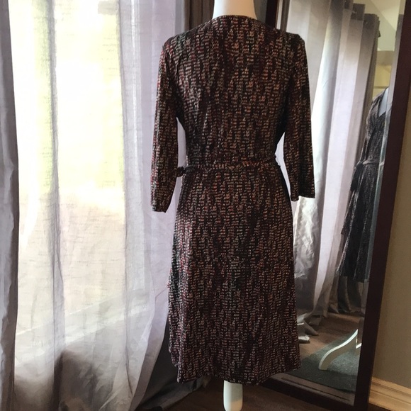 Faux Wrap Dress - Picture 2 of 3